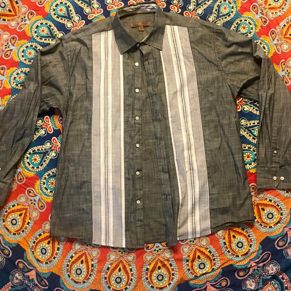 Men's Long Sleeve Button Down